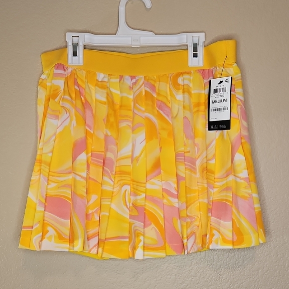 Whirl print skort yellow - Picture 1 of 8
